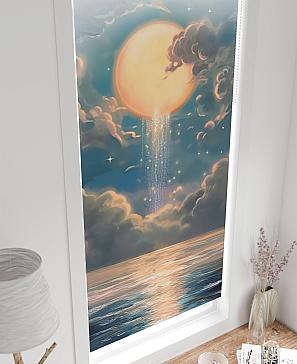 Рулонная штора  «Нертис - 557 - ширина 57 см»