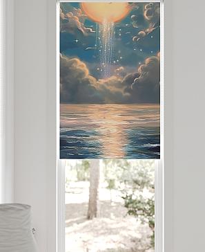 Рулонная штора  «Нертис - 557 - ширина 57 см»