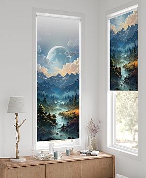 Рулонная штора «Нертис - 558 - ширина 57 см» | фото 2