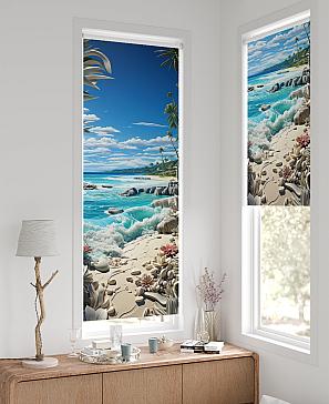 Рулонная штора «Фиреда - 564 - ширина 62 см» | фото 2