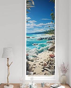 Рулонная штора «Фиреда - 564 - ширина 62 см» | фото 3