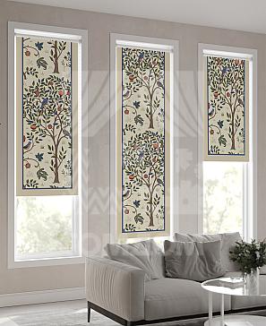 Рулонная штора «Ранфрик - 557 - ширина 47 см»