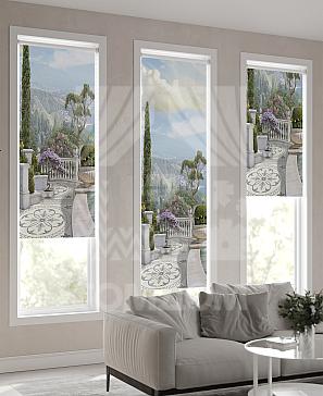 Рулонная штора «Ранфрик - 560 - ширина 47 см»