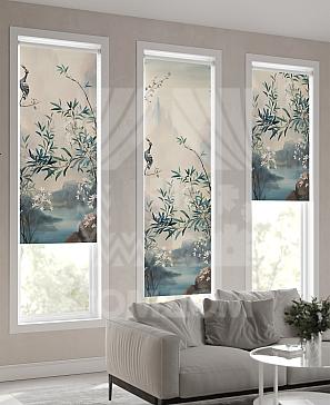 Рулонная штора «Лимкис - 553 - ширина 52 см»