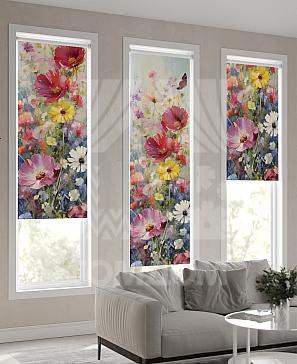 Рулонная штора «Лимкис - 565 - ширина 52 см»