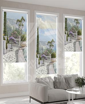 Рулонная штора «Клартис - 560 - ширина 62 см»