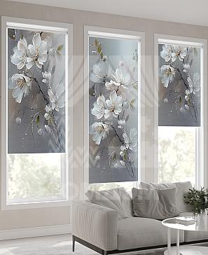 Рулонная штора «Клартис - 561 - ширина 62 см»