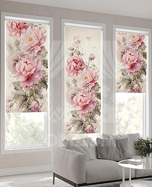 Рулонная штора «Лирикас - 562 - ширина 68 см»