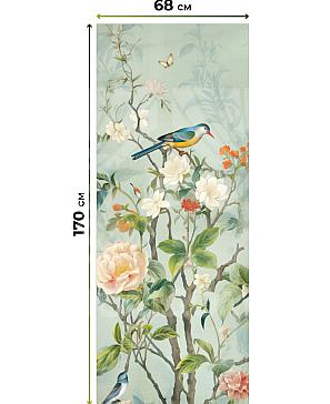 Рулонная штора «Лирикас - 564 - ширина 68 см»