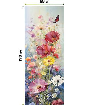 Рулонная штора «Лирикас - 565 - ширина 68 см»