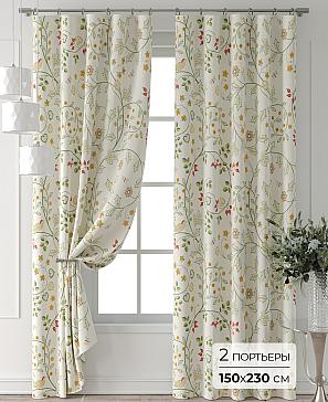 Комплект штор «Лейкери - 608 - 230 см» | фото