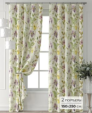 Комплект штор «Лейкери - 508 - 250 см» | фото