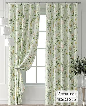 Комплект штор «Лейкери - 509 - 250 см» | фото