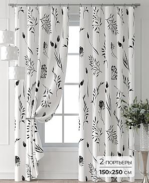 Комплект штор «Лейкери - 573 - 250 см» | фото