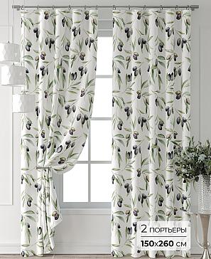 Комплект штор «Лейкери - 629 - 260 см» | фото