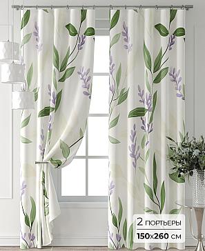 Комплект штор «Лейкери - 645 - 260 см» | фото