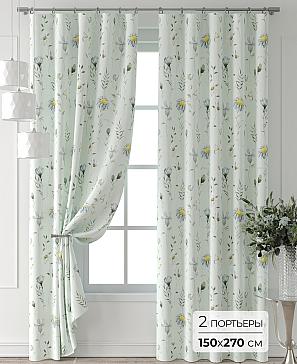 Комплект штор «Лейкери - 563 - 270 см» | фото