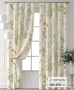 Комплект штор «Лейкери - 648 - 270 см» | фото