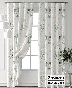 Комплект штор «Лейкери - 553 - 280 см» | фото