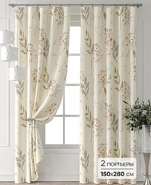 Комплект штор «Лейкери - 572 - 280 см» | фото