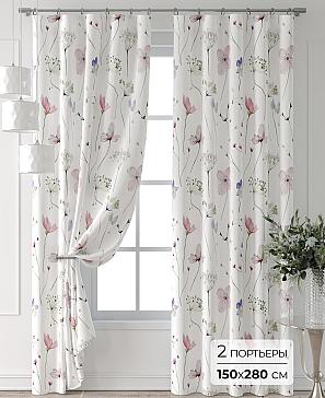 Комплект штор «Лейкери - 574 - 280 см» | фото