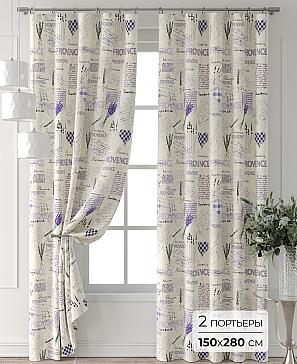 Комплект штор «Лейкери - 595 - 280 см» | фото
