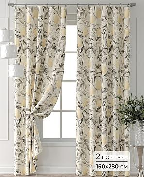 Комплект штор «Лейкери - 615 - 280 см» | фото