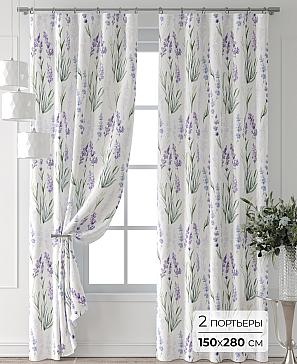Комплект штор «Лейкери - 621 - 280 см» | фото