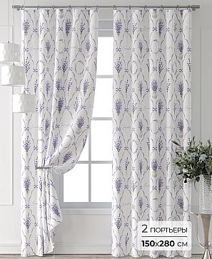 Комплект штор «Лейкери - 623 - 280 см» | фото