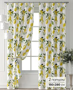 Комплект штор «Лейкери - 626 - 280 см» | фото