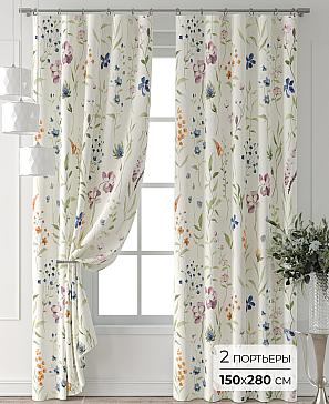Комплект штор «Лейкери - 637 - 280 см» | фото
