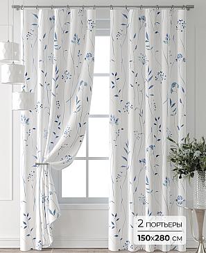 Комплект штор «Лейкери - 642 - 280 см» | фото