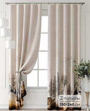 Комплект штор «Лейкери - 823» | фото