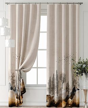 Комплект штор «Лейкери - 823»