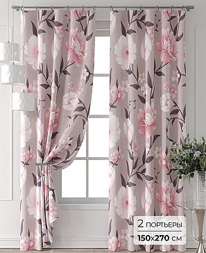 Комплект штор «Лейкери - 968 - 270 см» | фото