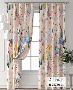 Комплект штор «Лейкери - 969 - 270 см» | фото