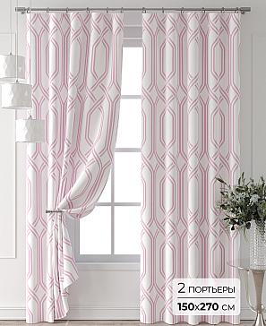 Комплект штор «Лейкери - 971 - 270 см» | фото