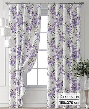 Комплект штор «Лейкери - 974 - 270 см» | фото