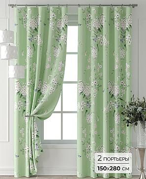 Комплект штор «Лейкери - 940 - 280 см» | фото