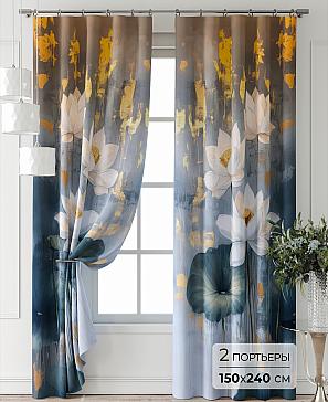 Комплект штор «Лейкери - 841» | фото