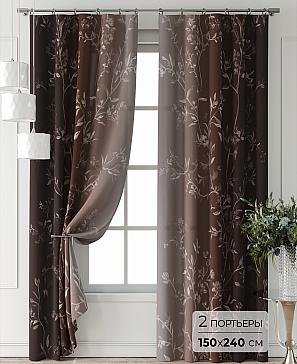 Комплект штор «Лейкери - 864» | фото