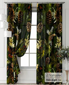 Комплект штор «Лейкери - 874» | фото