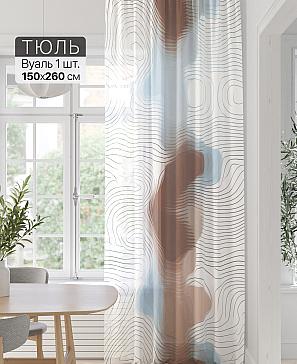 Тюль портьеры «Фроктис - 345» | фото