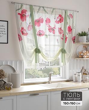 Тюль портьеры «Дельмонтия» | фото