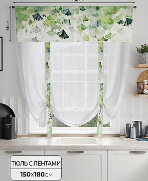 Тюль портьеры «Фолтрис - 00» | фото