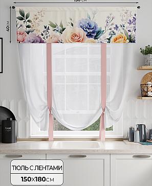 Тюль портьеры «Фолтрис - 07» | фото