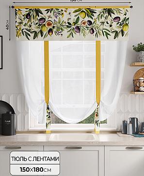 Тюль портьеры «Фолтрис - 103» | фото