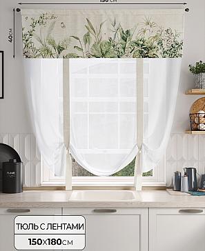 Тюль портьеры «Фолтрис - 182» | фото