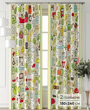 Комплект штор «Фриости - 40 - 240 см» | фото