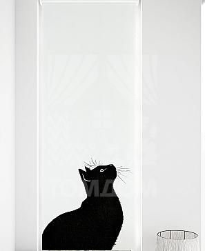 Рулонная штора «Малинет - 81 - ширина 62 см»